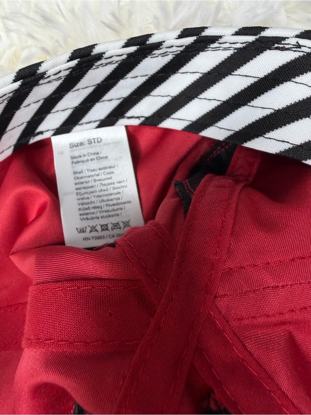 Helly Hansen Viking Cruises Red Lifa Inside Adjustable Performance Cap Hat OS - Picture 7 of 8